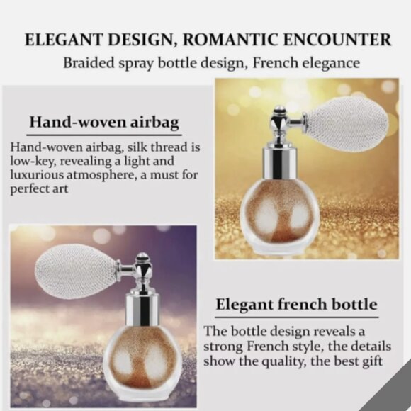 New! Spray Powder Glitter Highlighter! Your choice of 4 Shades! - Picture 2 of 2